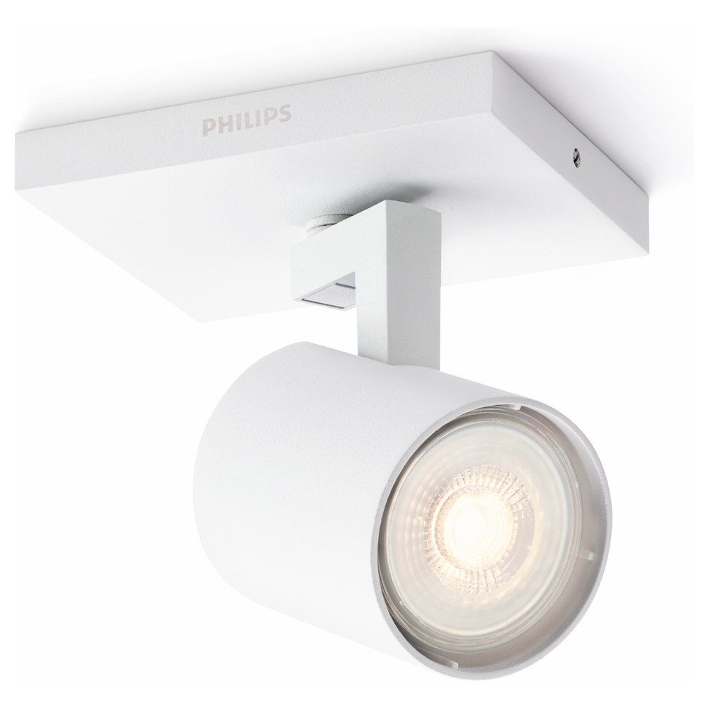 Philips LED Deckenstrahler Aufbaustrahler LED, LED Spot Hochwertiger lm, in 1-flammig, Runner Leuchtmittel 230 keine weiß, Angabe, myLiving Ja, Deckenspot, warmweiss, enthalten: Deckenstrahler