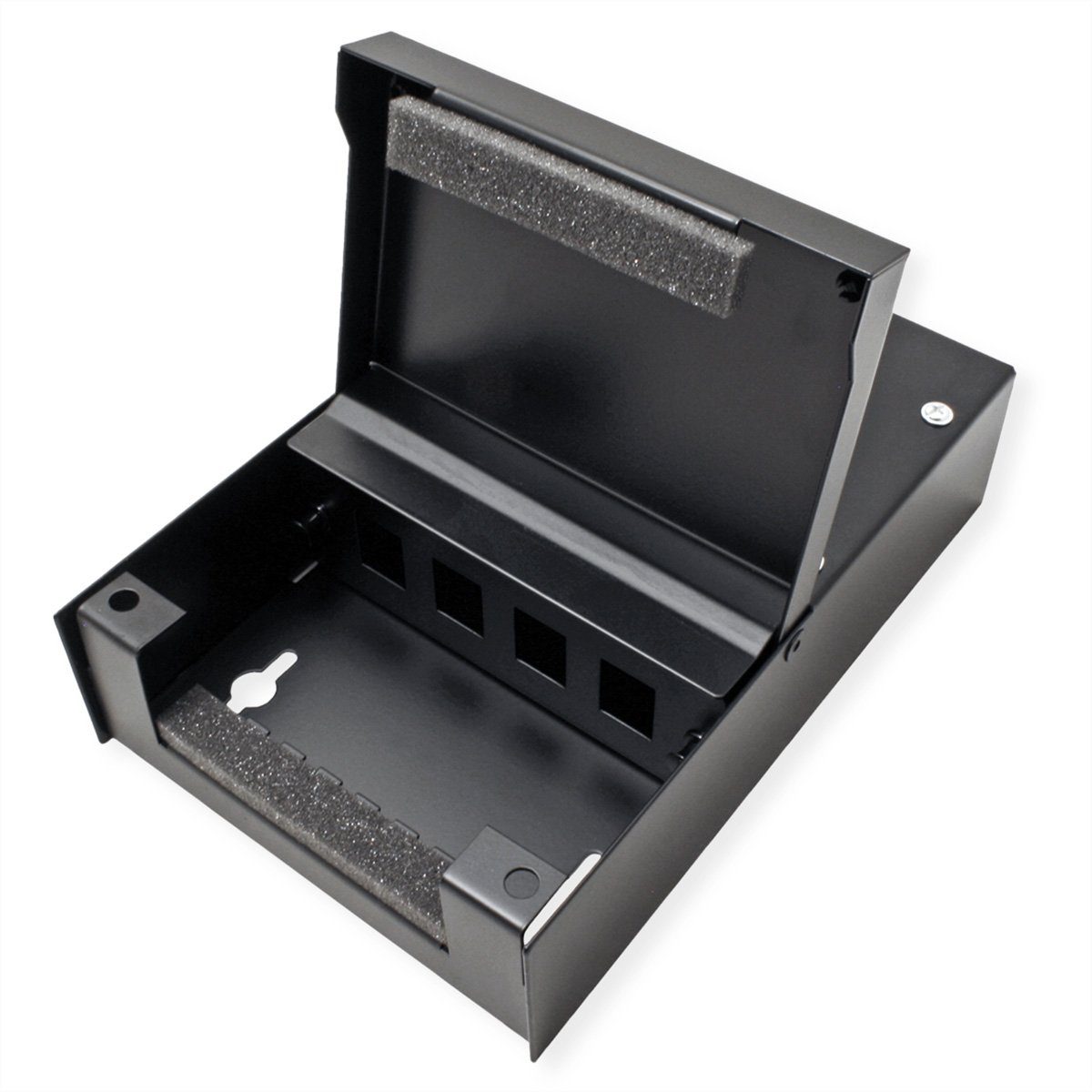 Wandgehäuse für 4x Keystones Netzwerk-Panel