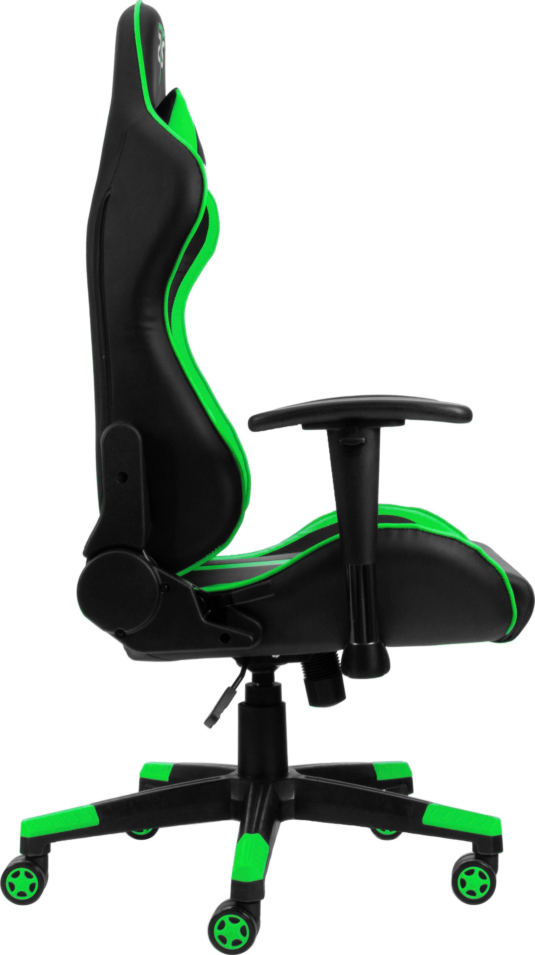 Hyrican Gaming-Stuhl Striker Gaming-Stuhl "Copilot" Gamingstuhl + Stuhlunterlage (Set), Bodenschutzmatte 1100x1100x2mm – Bild 5 von 5
