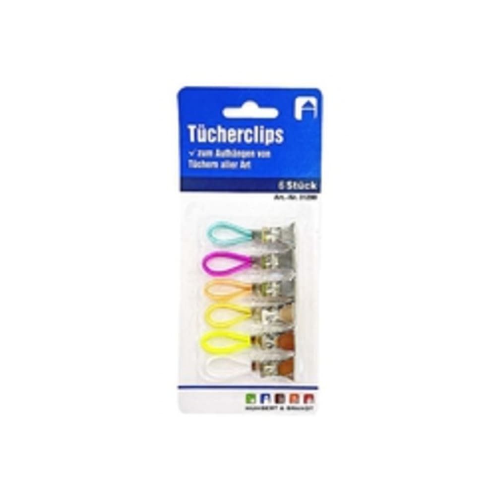 HundB Wandhaken Handtuch -Tücher Clips, 6-er günstig online kaufen