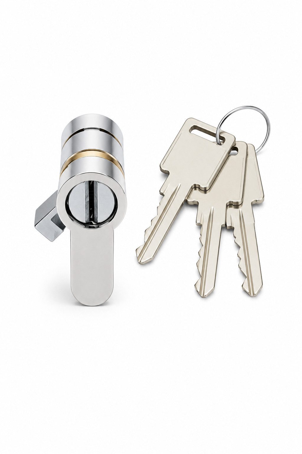 ABUS Schließzylinder Schüco Garagentor Zylinder 10/45 mm Profilzylinder Türzylinder, Schließzylinder Garagentor Schlosszylinder Zylinderschloss