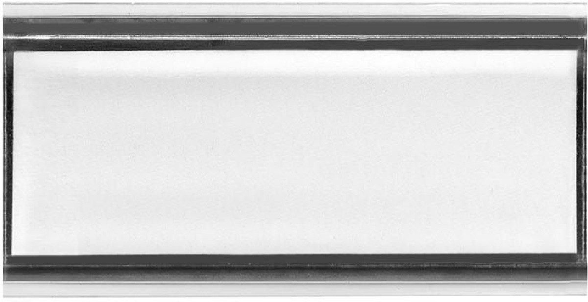 JALEMA Wandtafel Verbindungsprofile mit Fenster 62mm 2 Punkte VE= 2 Stück