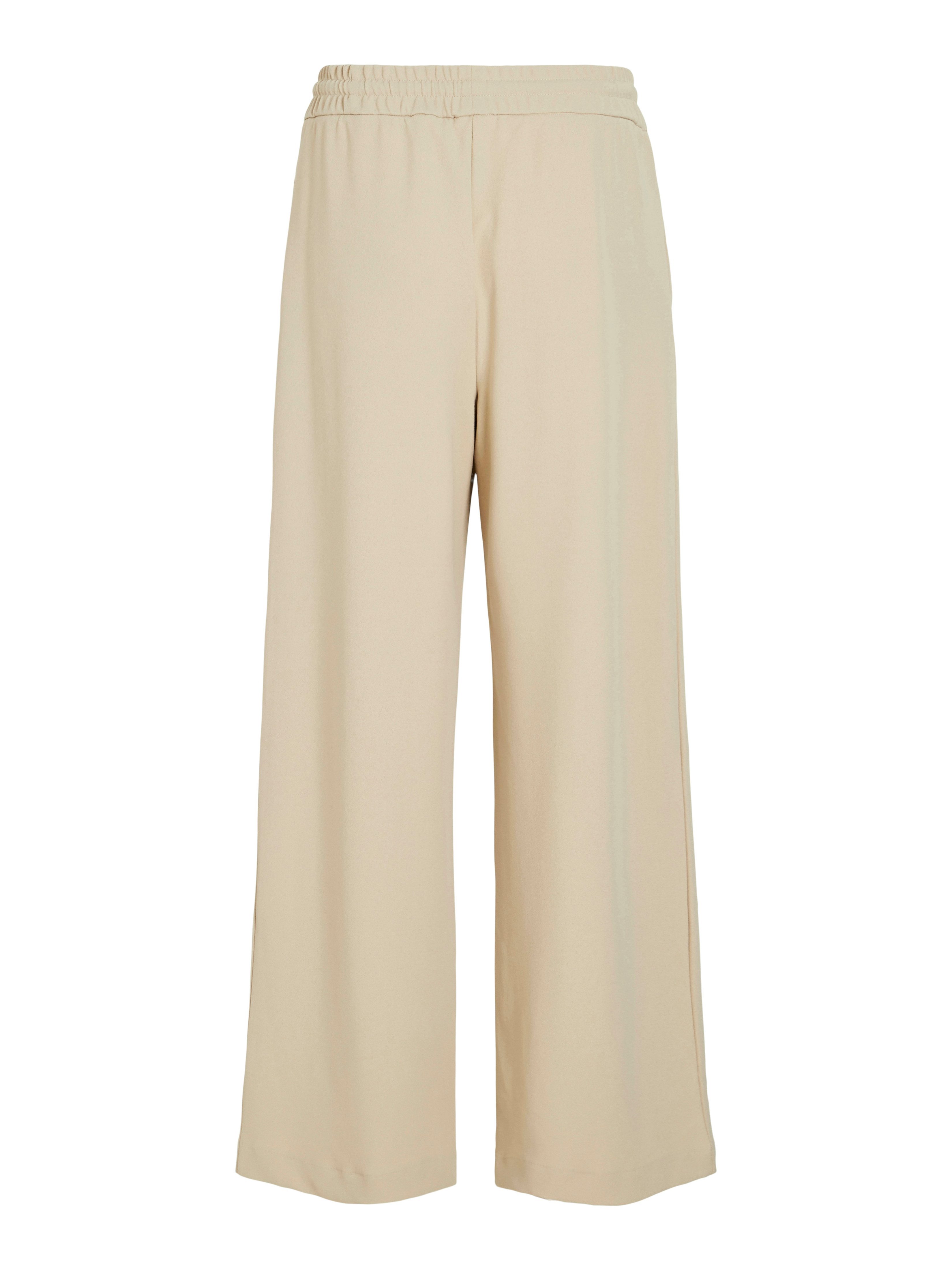 Vila Schlupfhose VICLUA HW WIDE PANTS-NOOS Materialmix