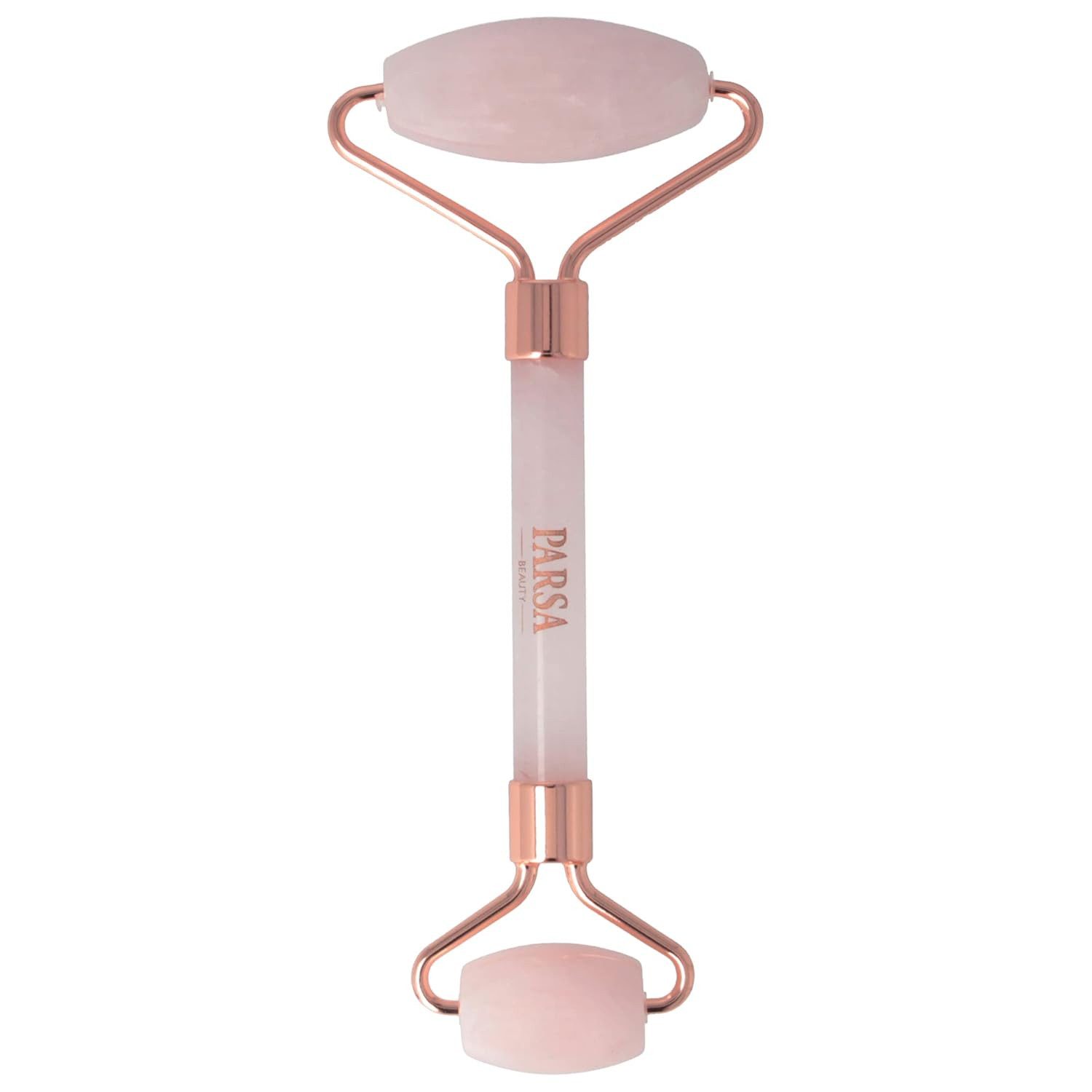 PARSA Beauty Gesichtsmassagegerät PARSA Beauty NATURE LOVE Rosenquarzroller Gesichtsmassage Roller