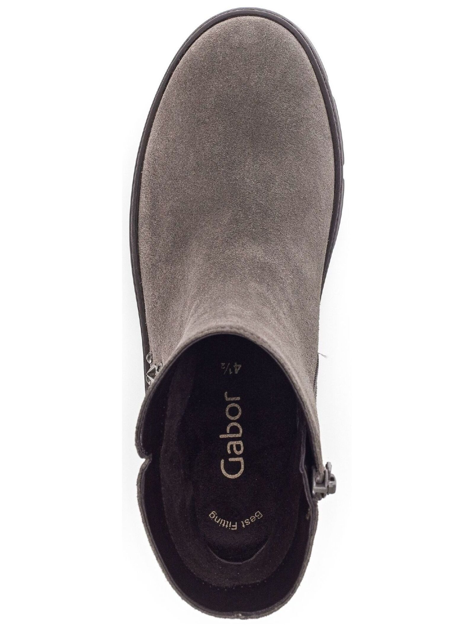 Gabor Gabor Stiefelette Veloursleder/Textil Plateaustiefelette