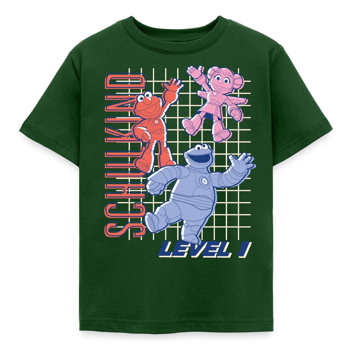 T-Shirt Mecha Builders Team Schulkind Level 1 Kinderhelden Kinder T-Shirt