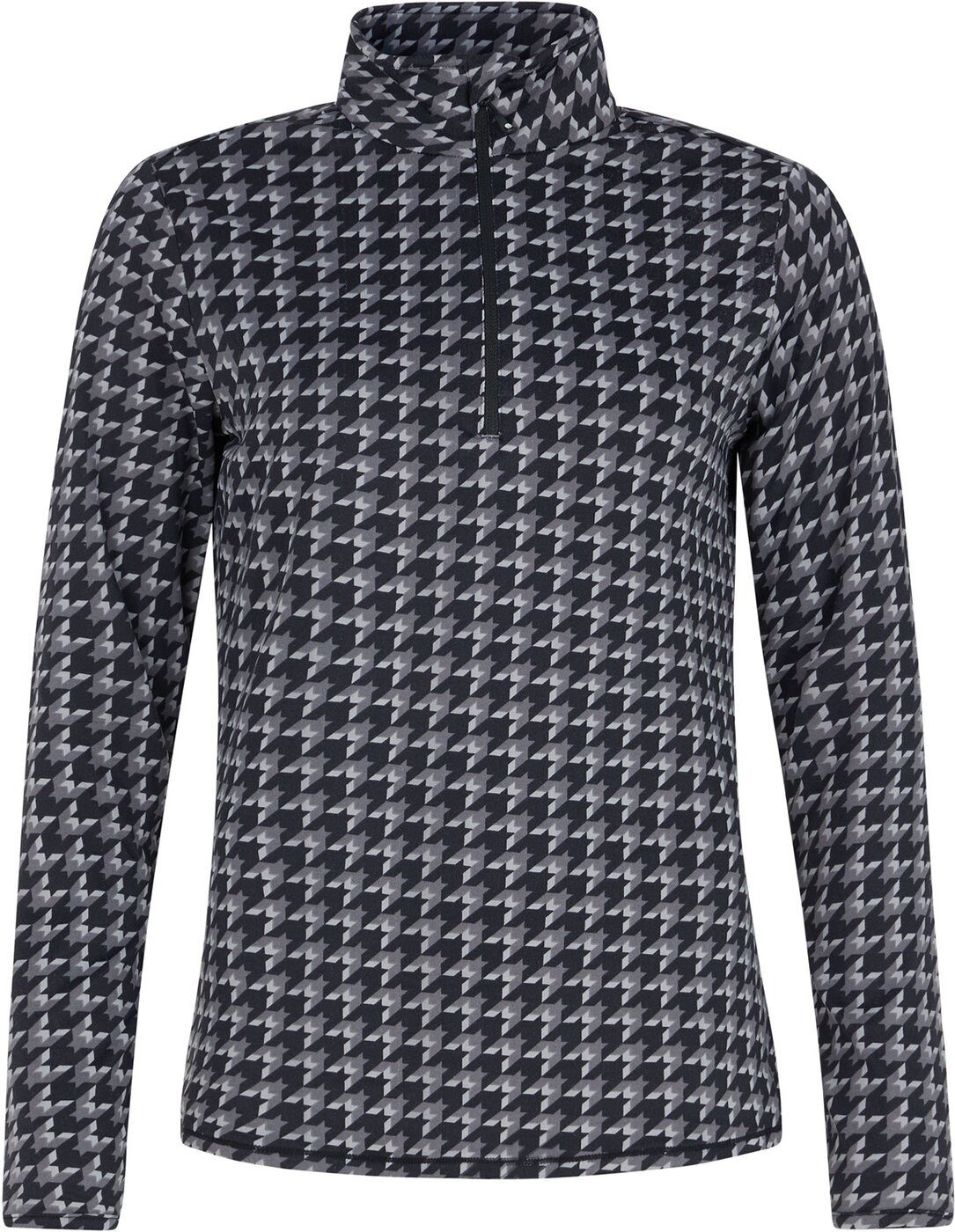 Protest Rollkragenpullover PRTNOON 1/4 zip active top True Black