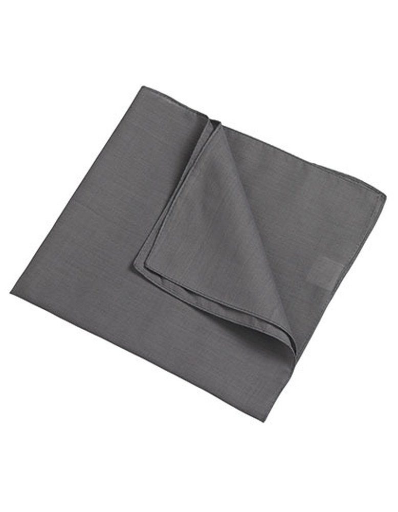 Goodman Design Bandana Bandana Kopftuch Halstuch, aus Polyester und Baumwolle Dark Grey
