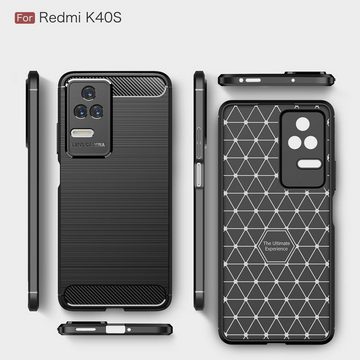 König Design Handyhülle Xiaomi Redmi K40S, Schutzhülle Case Cover Backcover Etuis Bumper