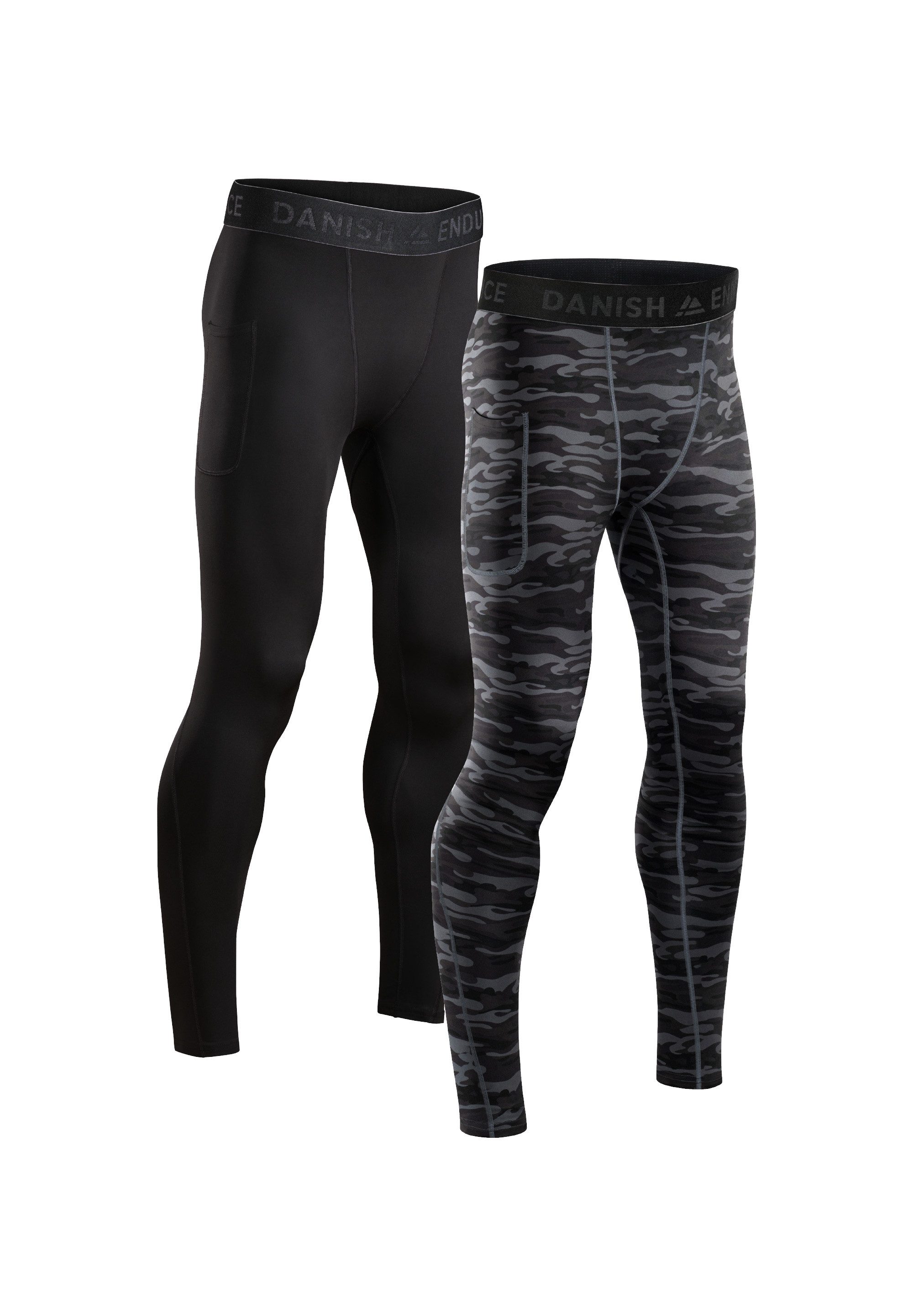 DANISH ENDURANCE Leggings Compression (2er-Pack) Lange günstig online kaufen