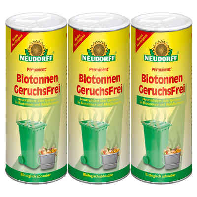 Neudorff Biotonnenpulver Permanent Biotonnen GeruchsFrei - 3x 500 g