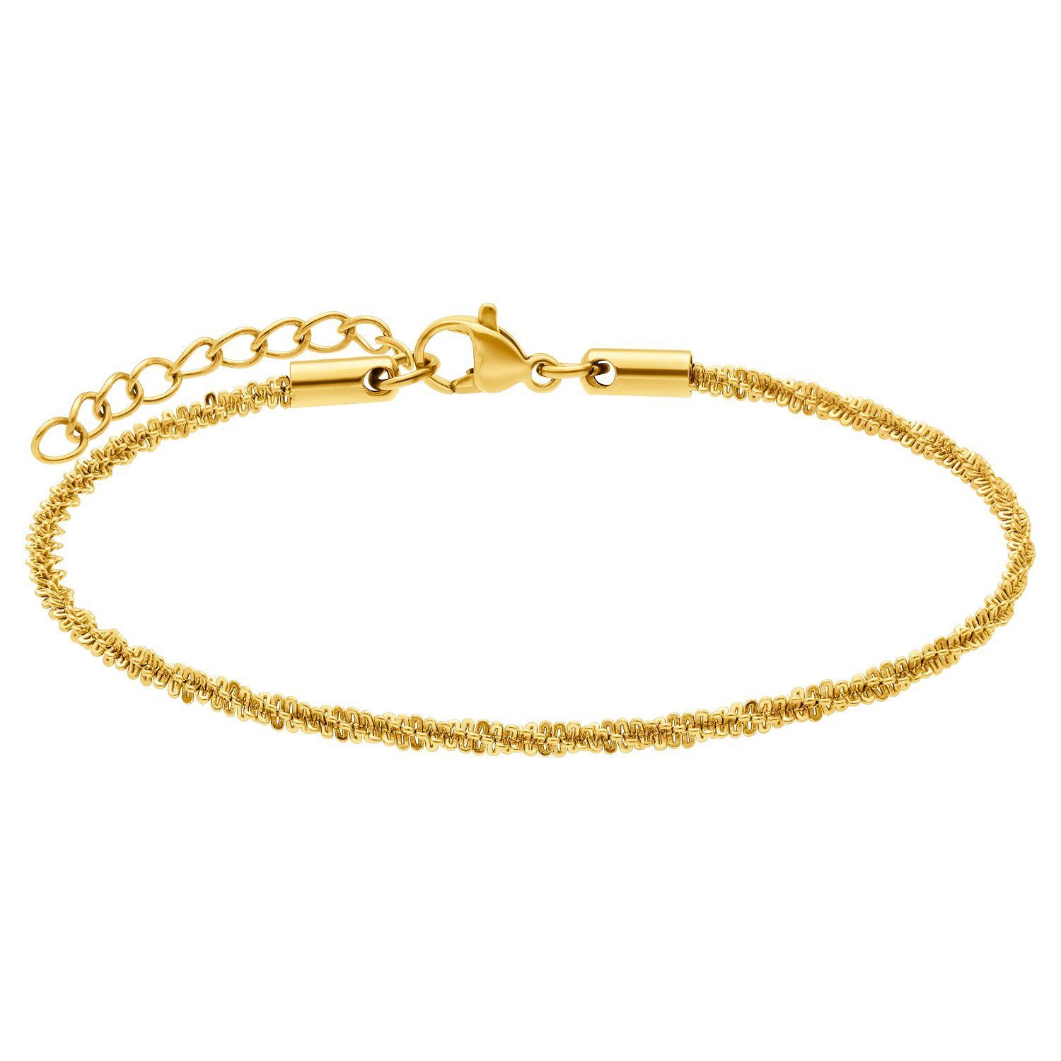 LUCARDI Armband Armband - Stahl - Gold - Damen