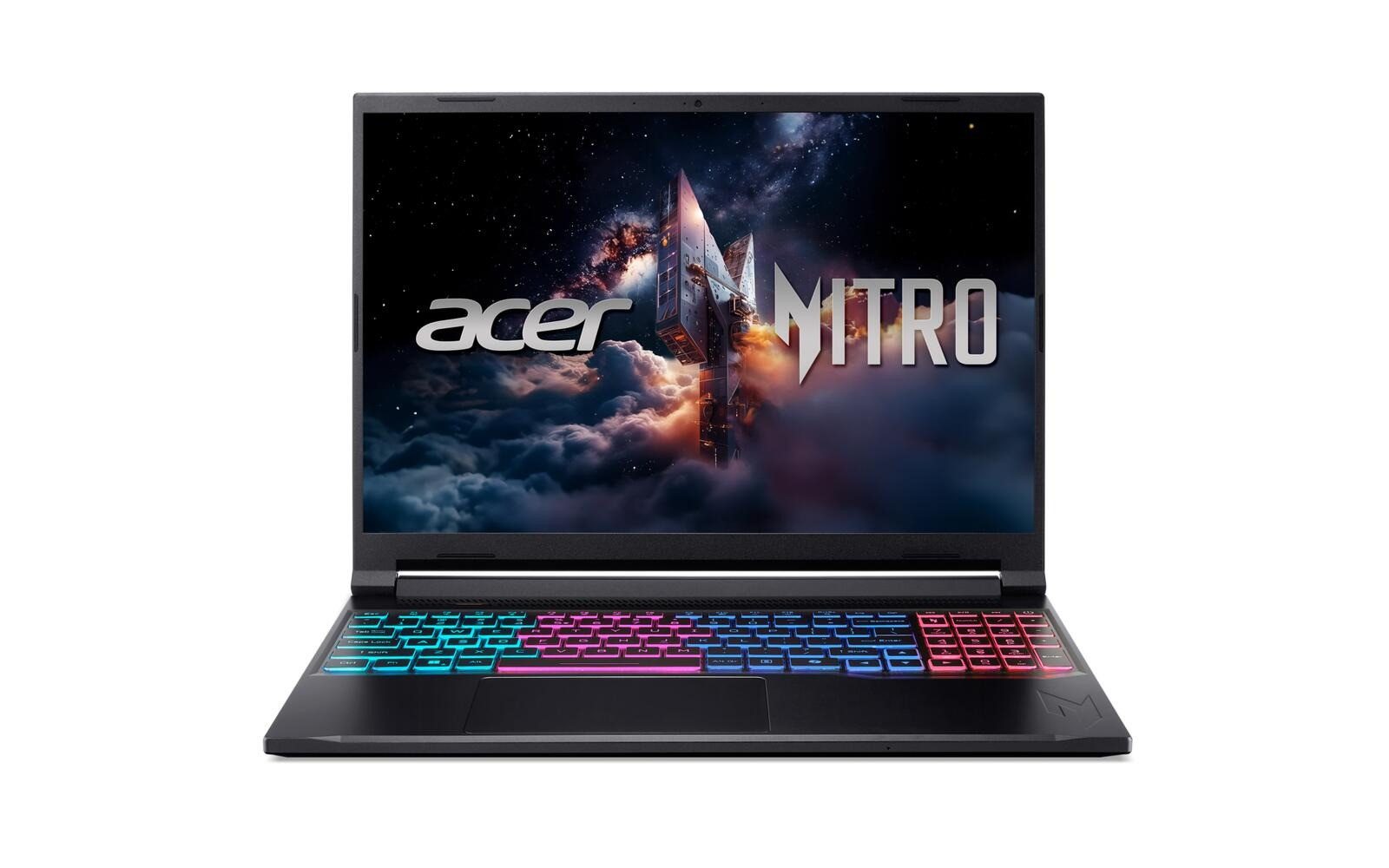 Acer Nitro V 16S Intel Core 7 240H 5,2 GHz RTX 5060 1TB SSD 16GB RAM Laptop Gaming-Notebook (40,6 cm/16 Zoll, Intel Core 7 240H, GeForce RTX 5060, 16 GB, 1000 GB SSD, 180 Hz WUXGA IPS 16:10 Display, HD Webcam, 4x USB 3.2)