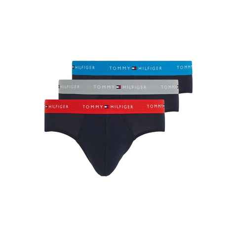 Tommy Hilfiger Underwear Slip 3P BRIEF WB (Packung, 3er-Pack) mit Logo-Elastikbund