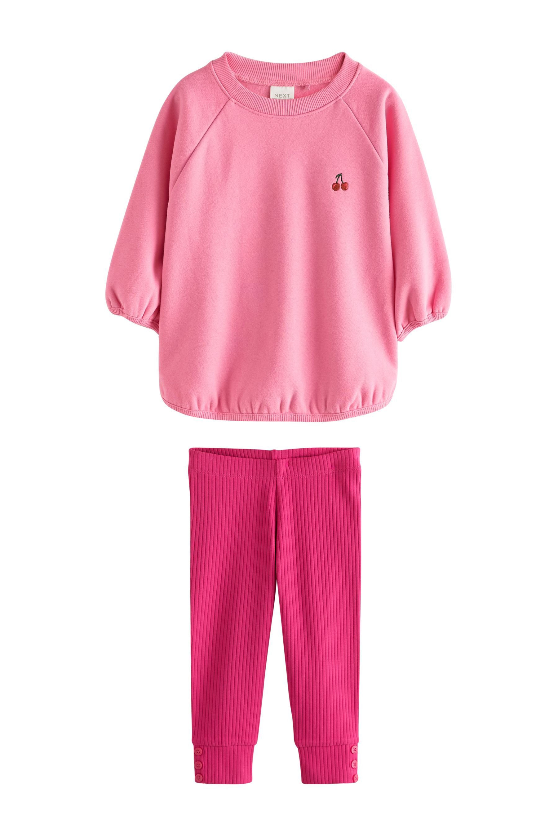 Next Shirt & Leggings Sweatshirt und Leggings im Set (2-tlg)