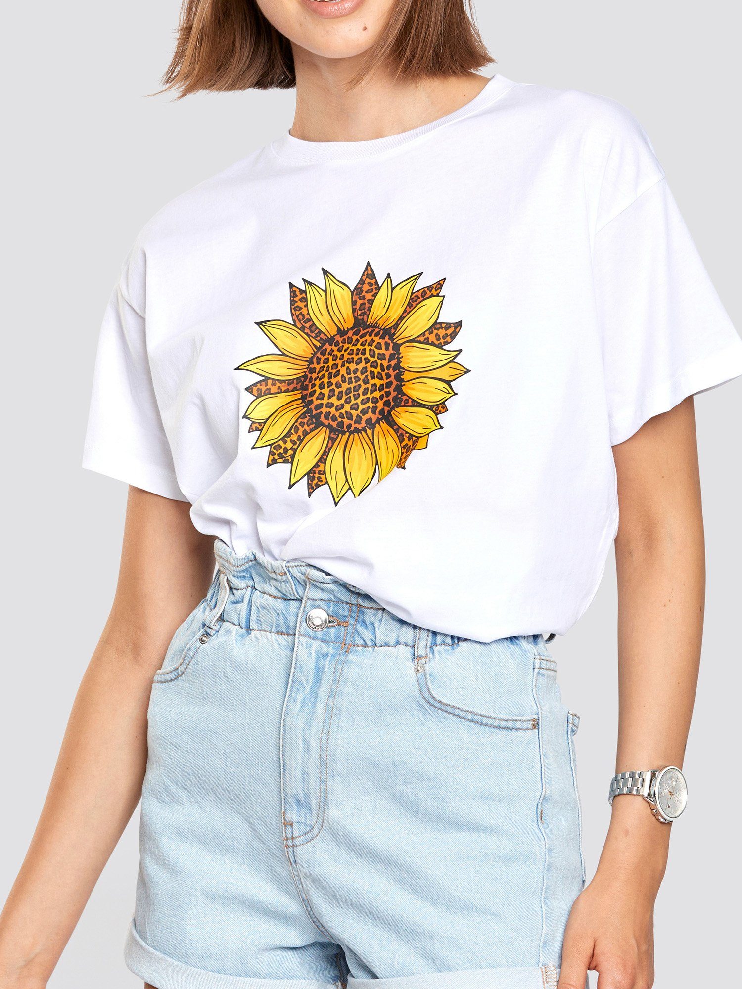 T-Shirt Freshlions Freshlions Sonnenblume T-Shirt