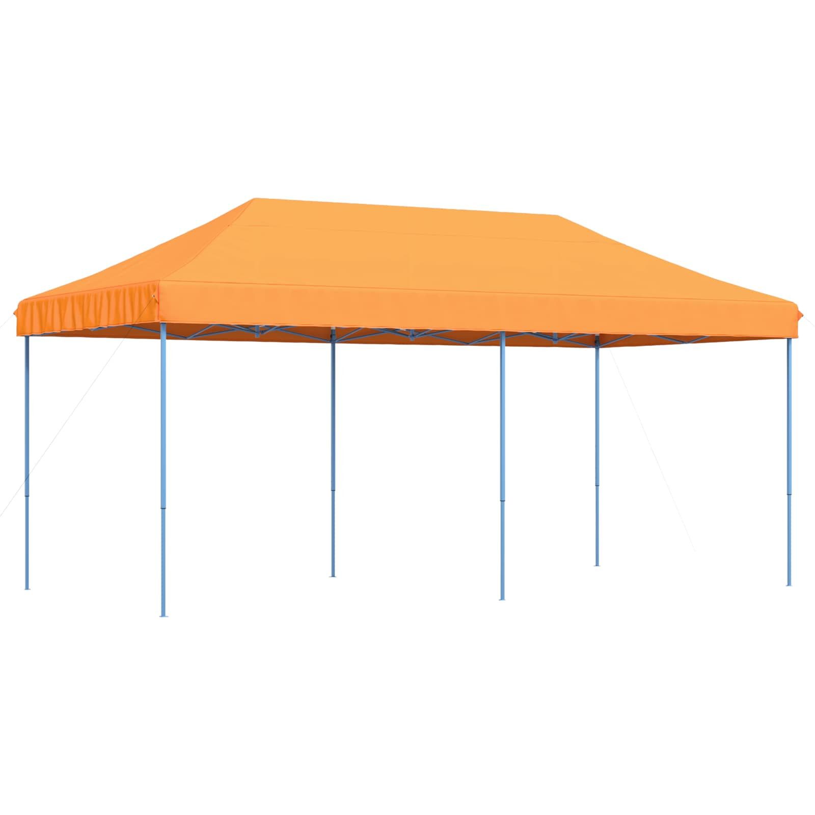 vidaXL Partyzelt Party-Zelt Orange 292 x 580 x 315 cm Oxford-Stoff