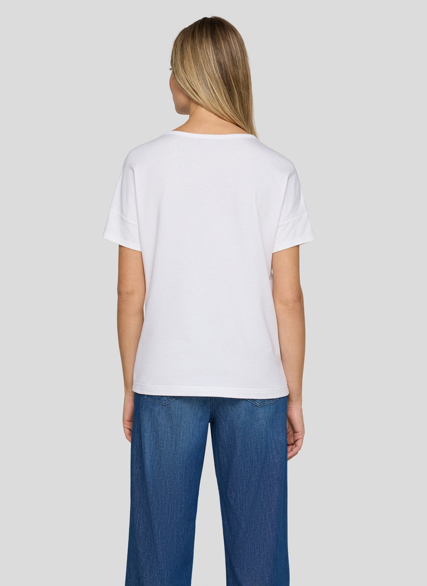 Rabe Kurzarmshirt mit Cut-Out und Glitzer-Detail – Bild 2 von 5