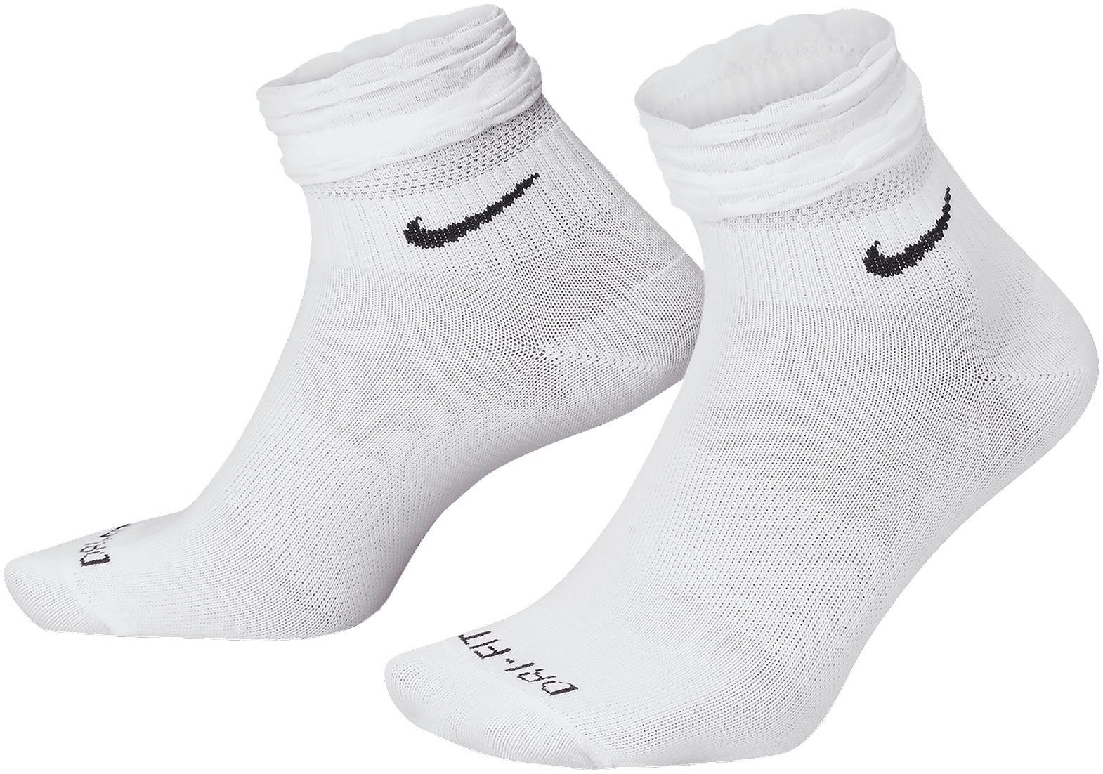 Nike Funktionssocken Everyday Training Ankle Socks WHITE/BLACK