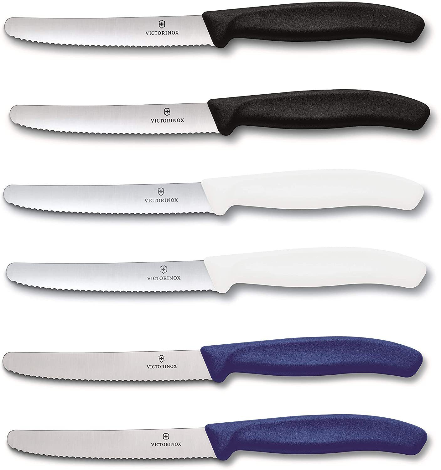 Victorinox Tafelmesser 6 Stück VictorinoxTafelmesser Swiss Classic 3er Mix