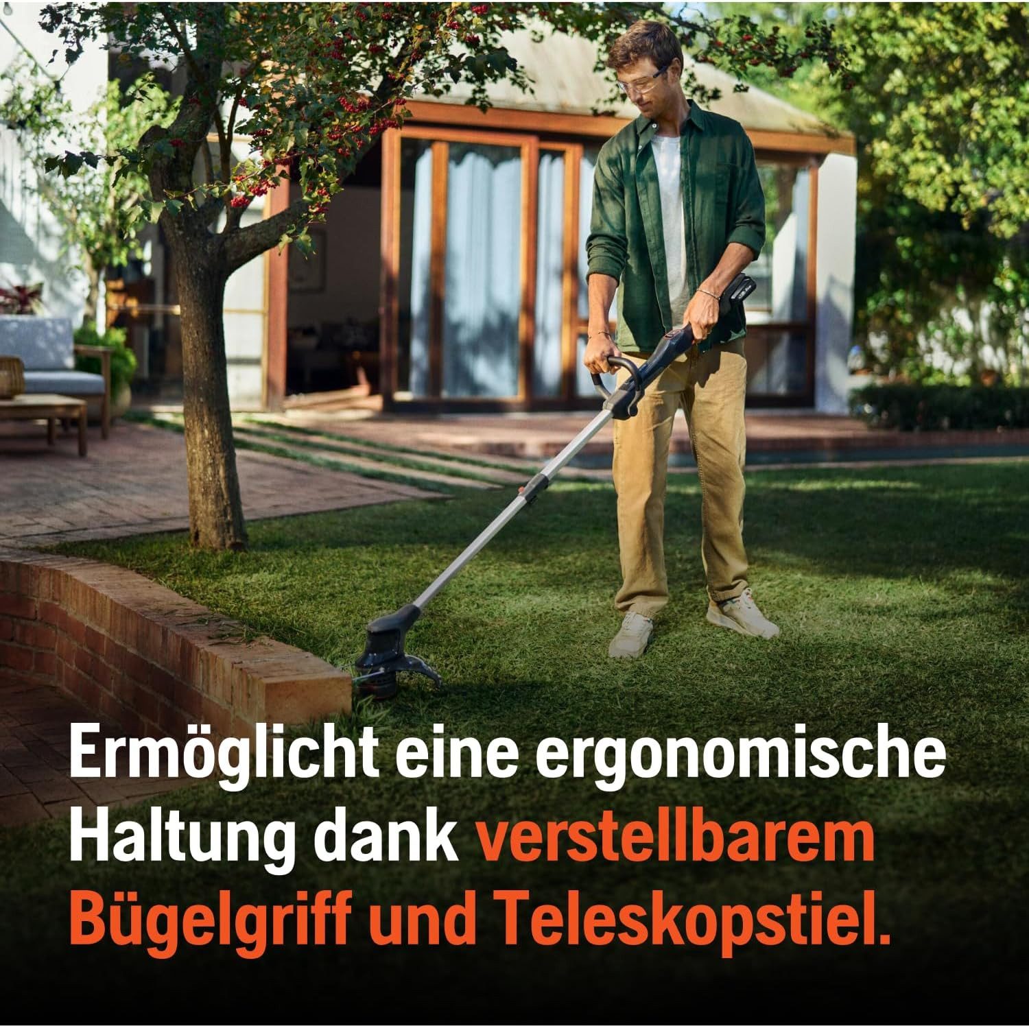 Husqvarna Akku-Rasentrimmer Aspire T28-P4A, Elektrischer Rasenkantenschneid günstig online kaufen