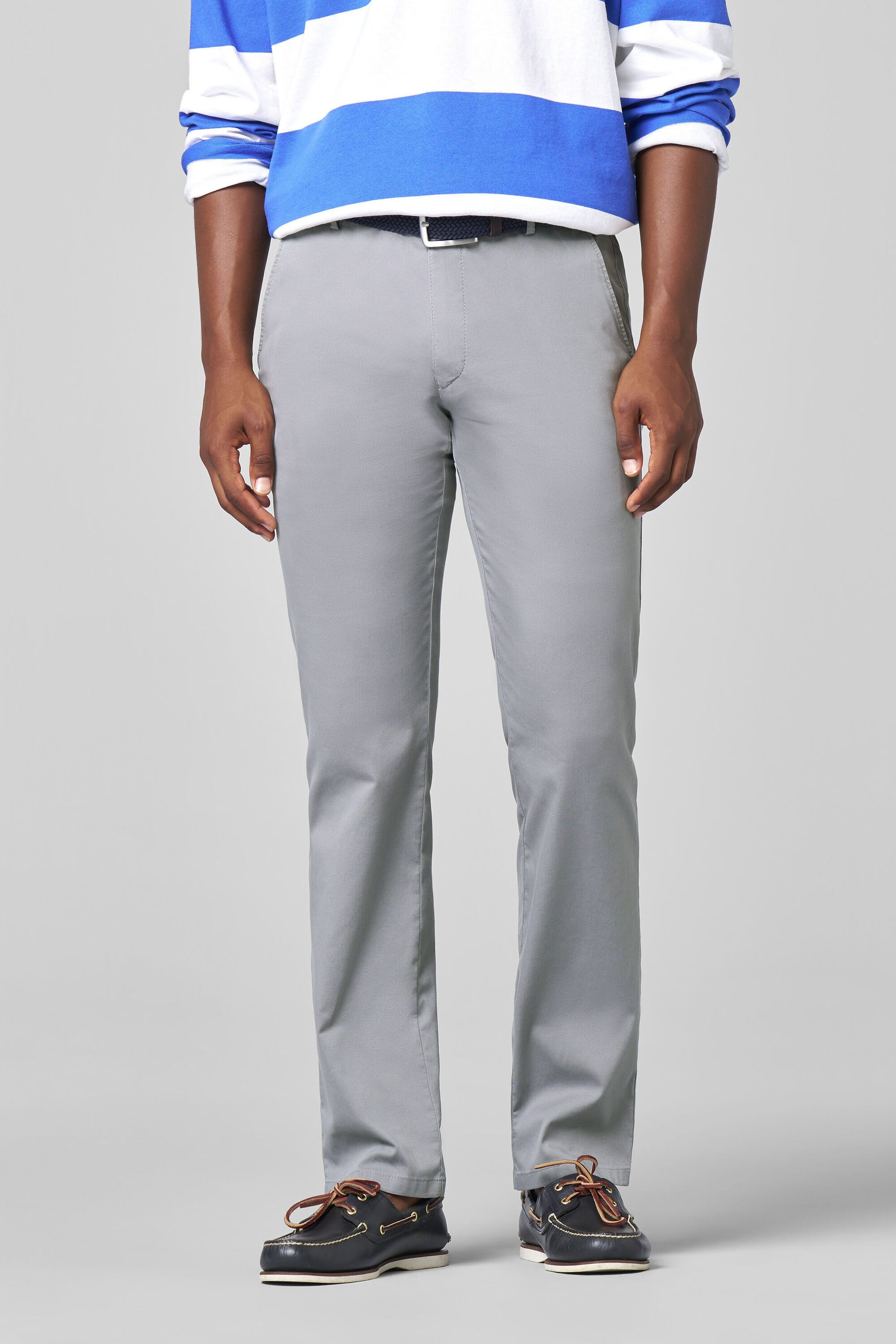 MEYER Chinos ROMA Art.1-5070 mit buntgewebtem günstig online kaufen