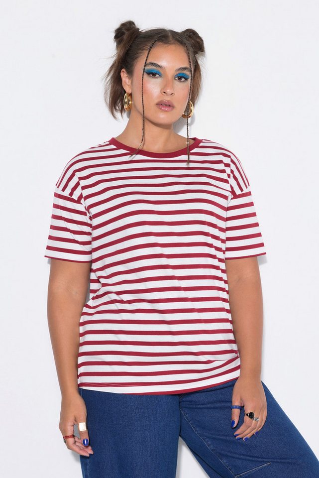 Studio Untold T-Shirt T-Shirt Oversize Shape Ringel