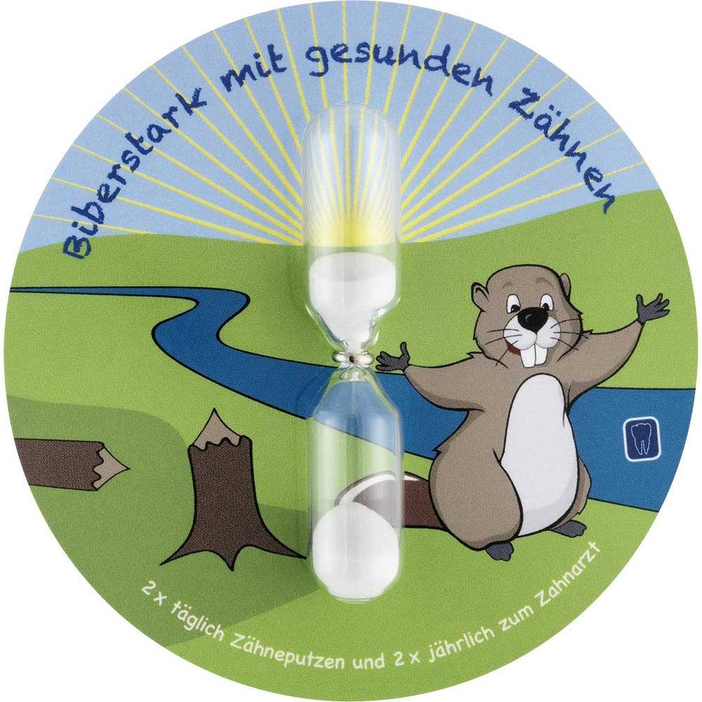 auf Dostmann Sanduhr Pappunterlage mit motiv TFA Sanduhr