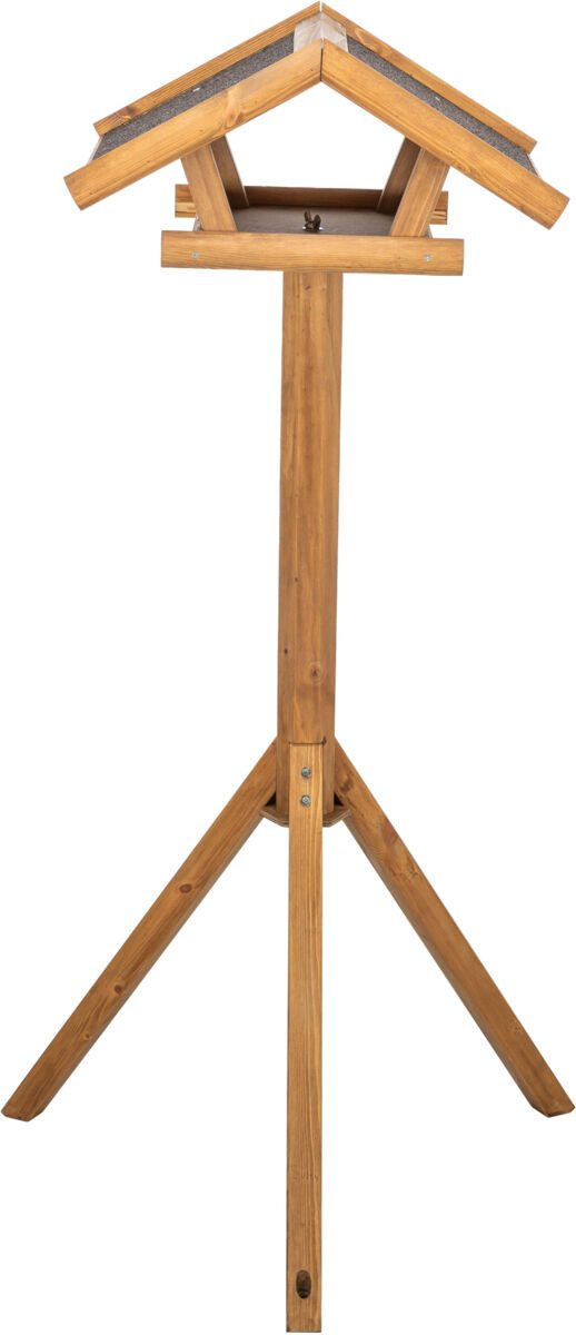 TRIXIE Vogelhaus Futterhaus - braun - 46 × 22 × 44 cm/1,15 m