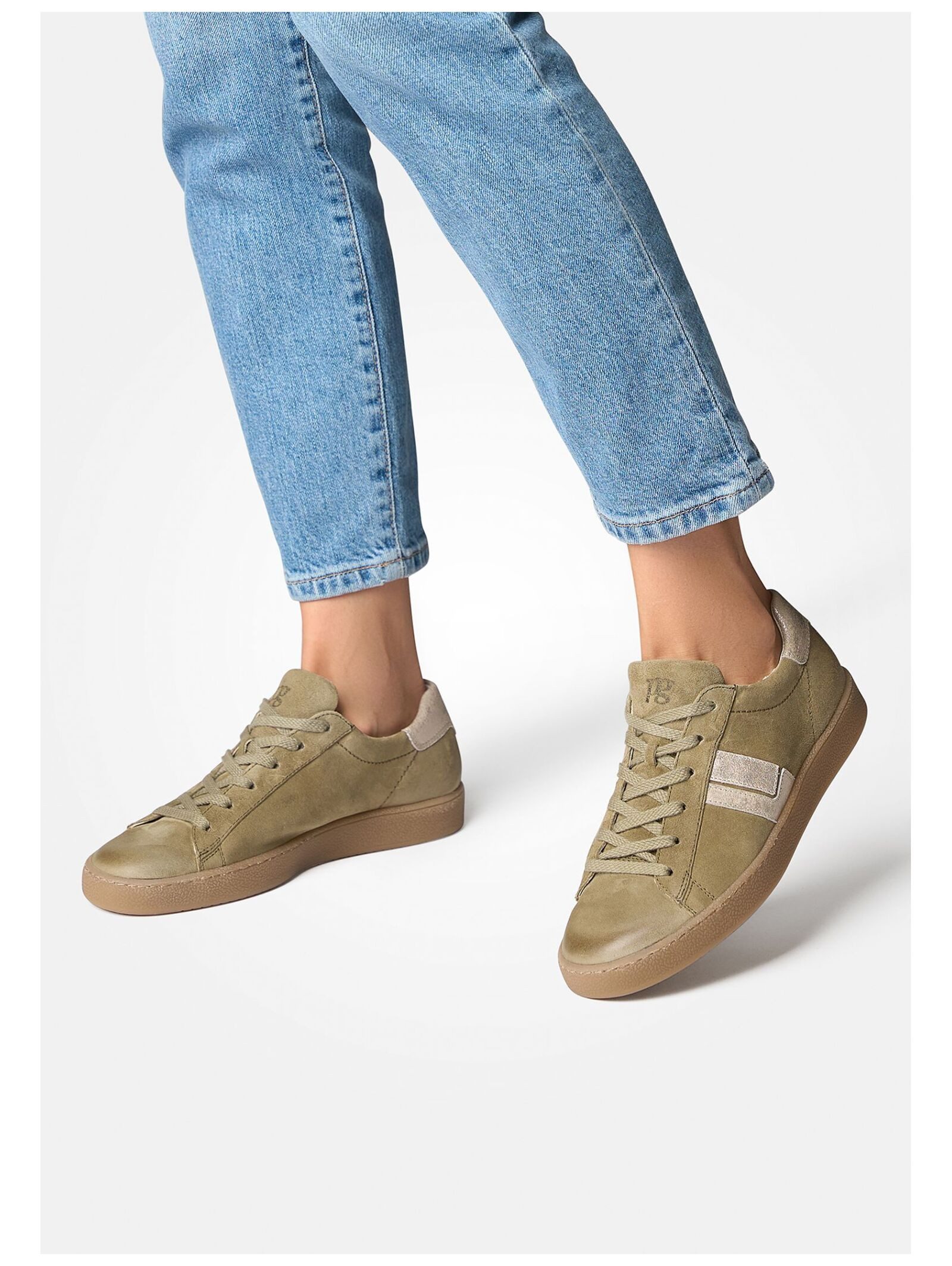 Paul Green Paul Green Sneaker Veloursleder Sneaker
