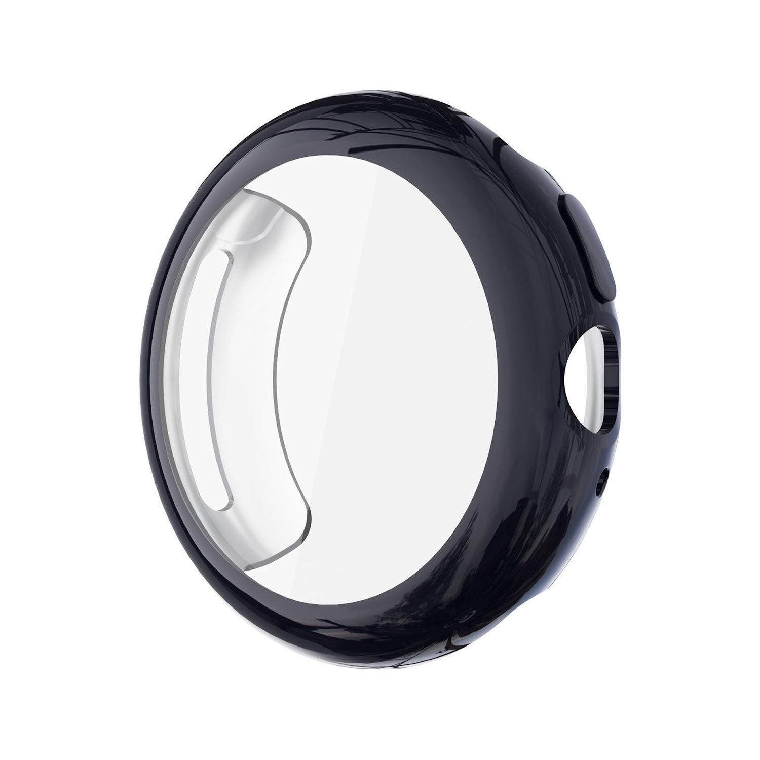 Smartwatch-Hülle Für Google Pixel Watch 4 41mm Electroplated TPU Schutz Hülle Schwarz