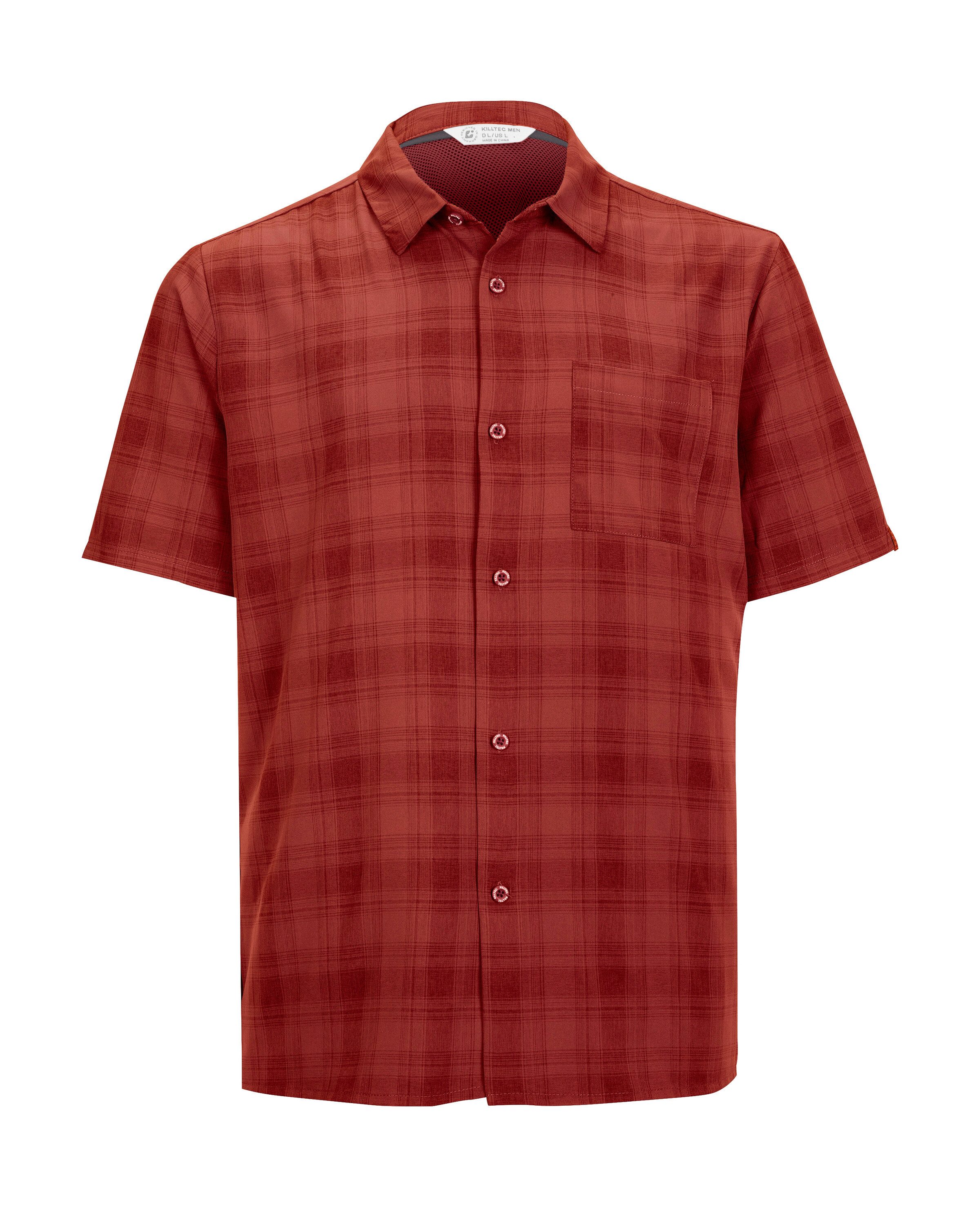 Killtec Funktionshemd KOS 98 MN WVN SHRT Kurzarm-Funktionshemd, schnelltrocknend, feuchtigkeitsableitend