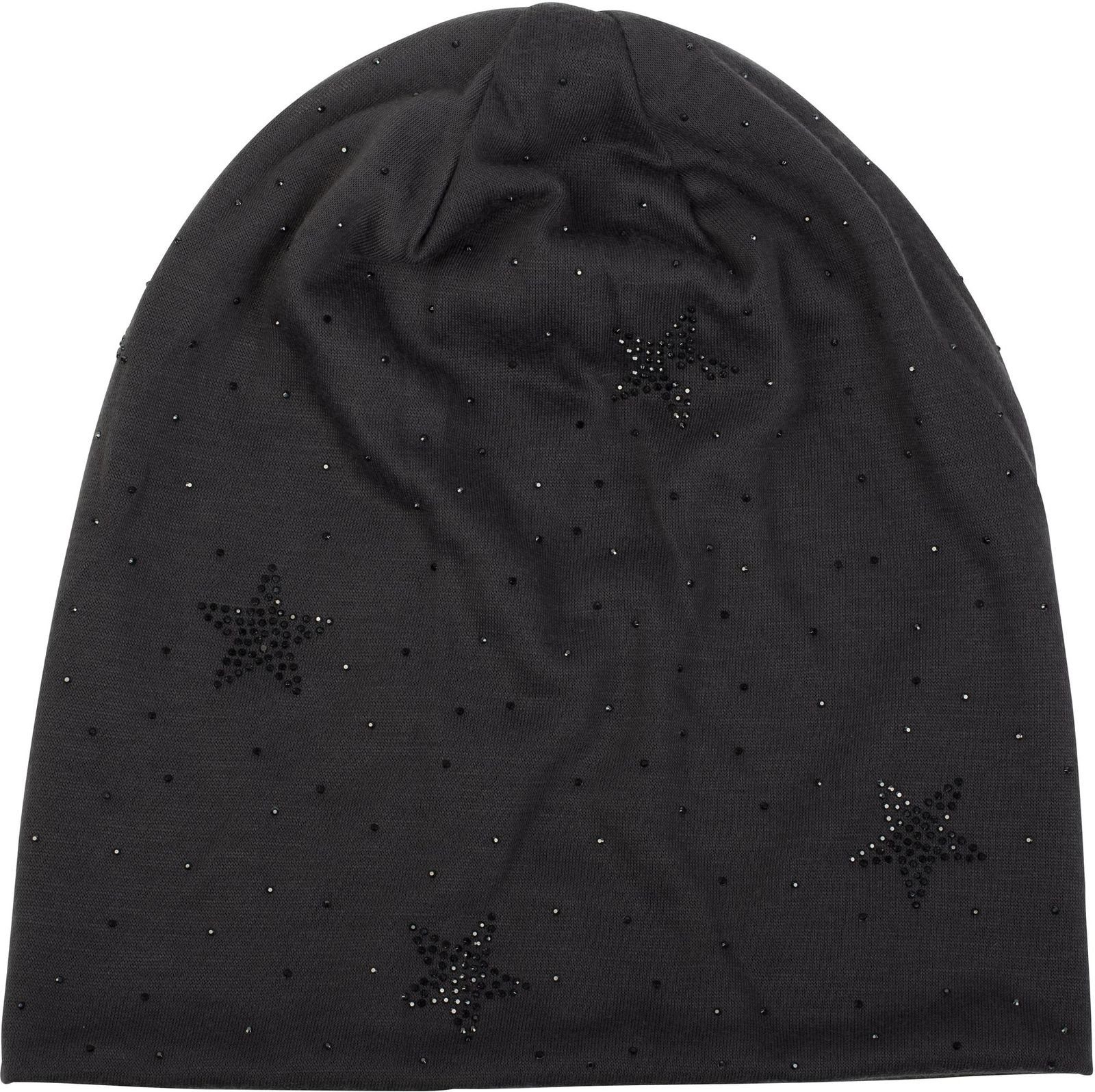 styleBREAKER Beanie Beanie mit Strass Sterne günstig online kaufen