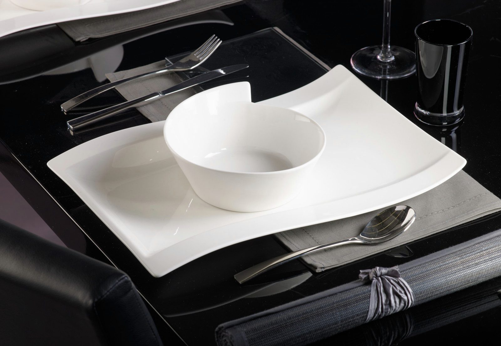 Villeroy & Boch Schale New Wave Bol 0,6 l rund, Premium Porcelain, (Bowls) – Bild 3 von 4