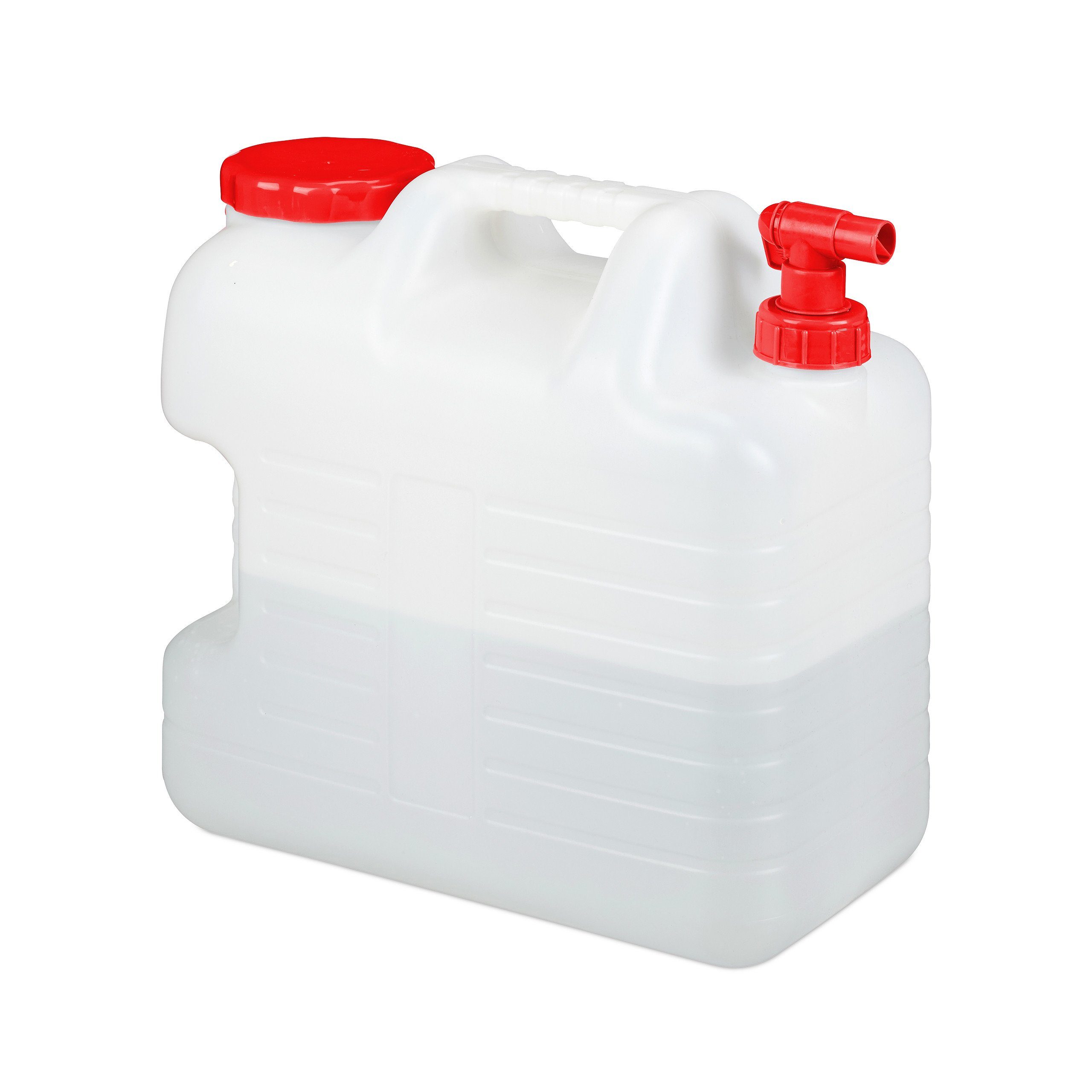 relaxdays Kanister Wasserkanister mit Hahn (1 St), 20 Liter