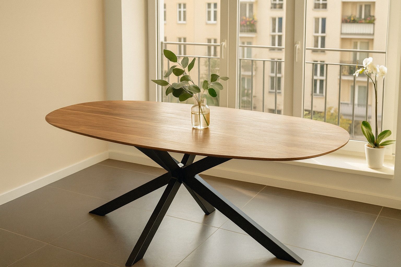 SAM® Esstisch Remo, Akazienholz, ovale Platte, günstig online kaufen