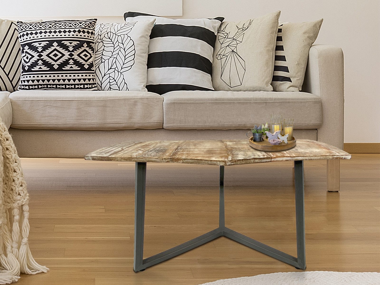 Amagohome Couchtisch Couchtisch Beistelltisch 56 x günstig online kaufen