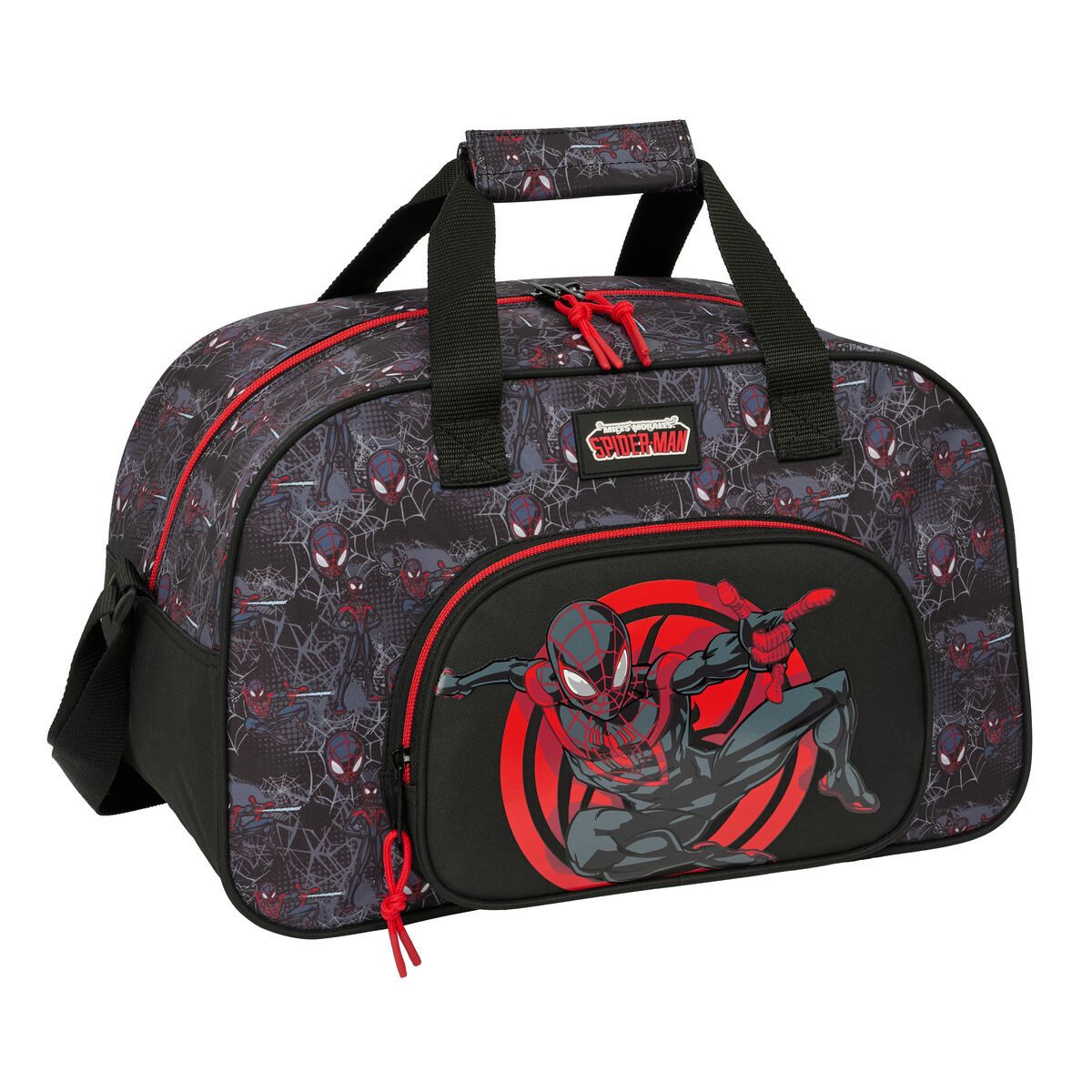 Spiderman Sporttasche 40 x 24 x 23 cm Sporttasche Spider-Man Schwarz 40x24x23 cm