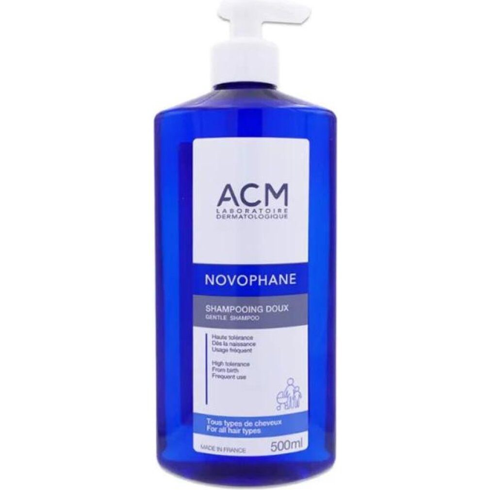 ACM Haarpflege-Set Laboratoire, Novophane, Haarshampoo, sanfte Reinigung, 500 ml