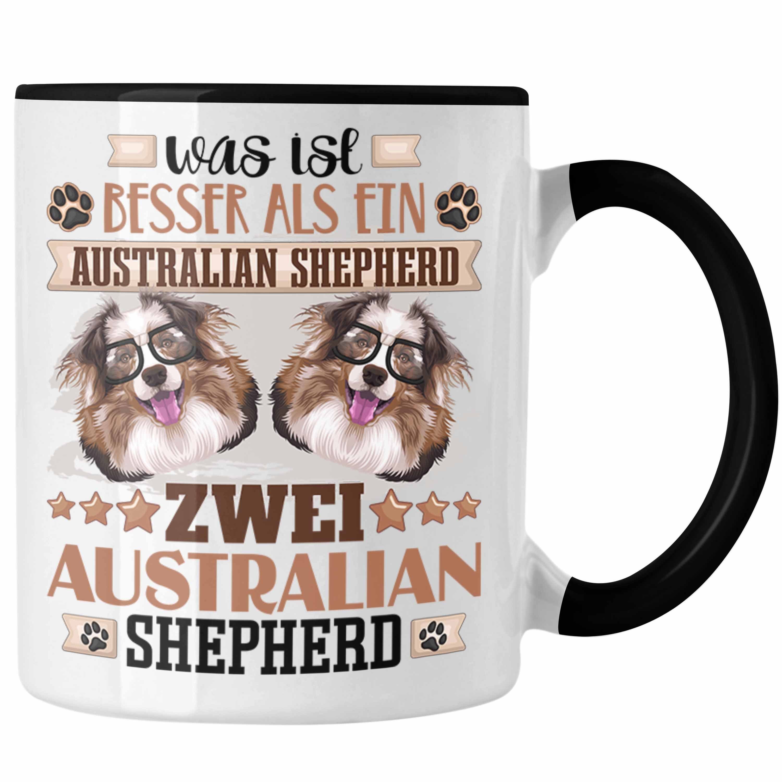 Tasse Shepherd Spruch Lustiger Trendation Australian Geschenk Geschenkid Tasse Besitzer Schwarz