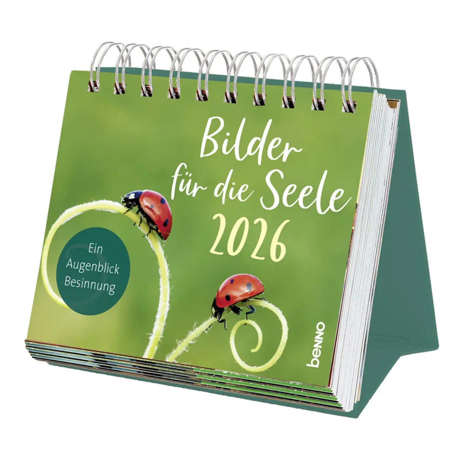St. Benno Verlag Tischkalender Bilder für die Seele 2026