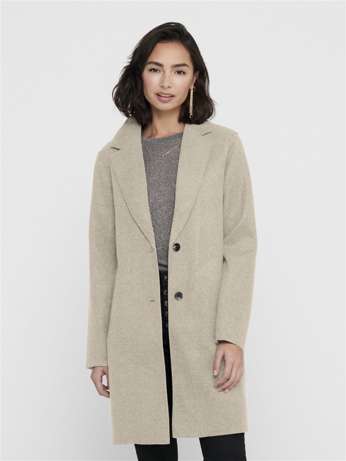 ONLY Langmantel ONLCARRIE BONDED COAT OTW NOOS