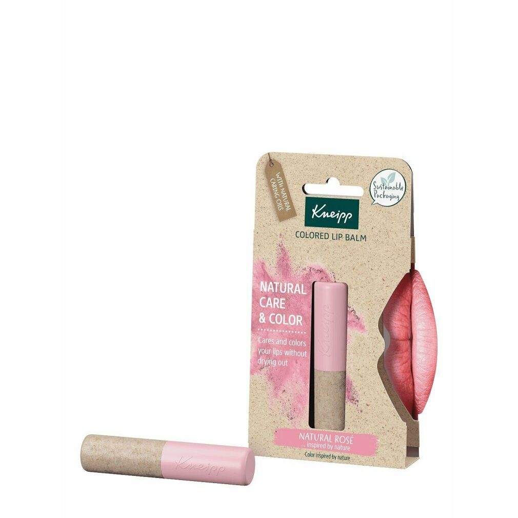 Kneipp Lippenpflegemittel Naturfarbener Lippenbalsam Rosa c Barevna1 2 Balza m Na Rty