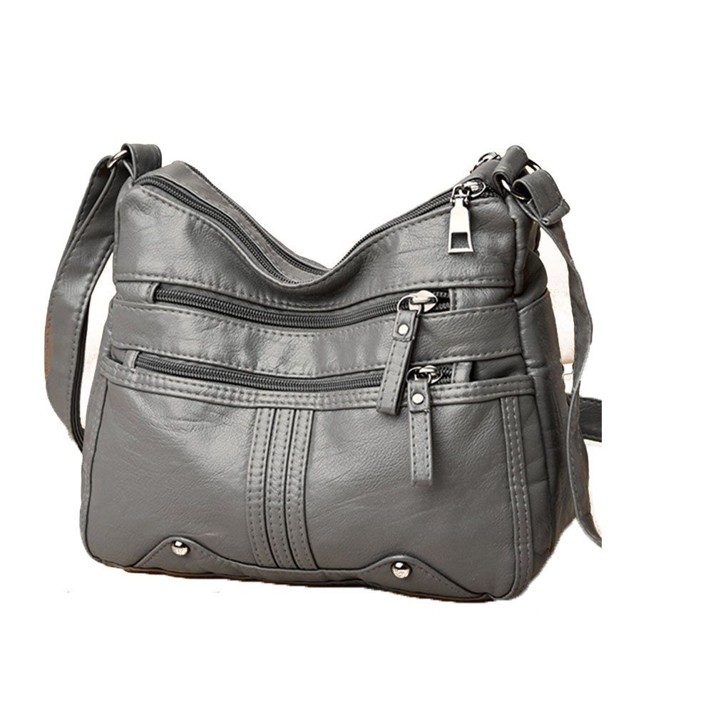 Umhängetasche Schultertasche, Damen Crossover Bag