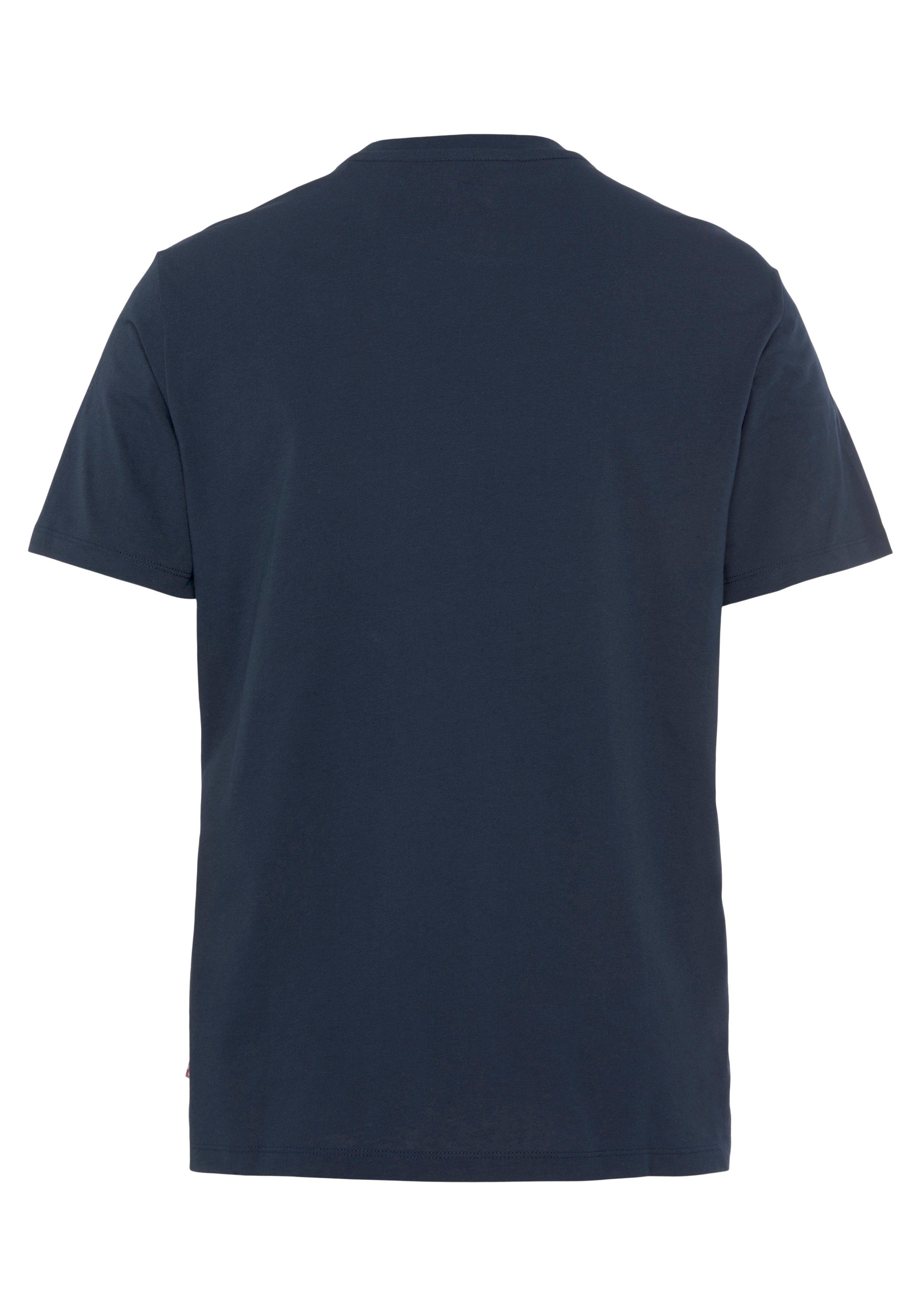 dunkelblau CREWNECK GRAPHIC mit Levi's® T-Shirt TEE Markenlogo-Aufdruck