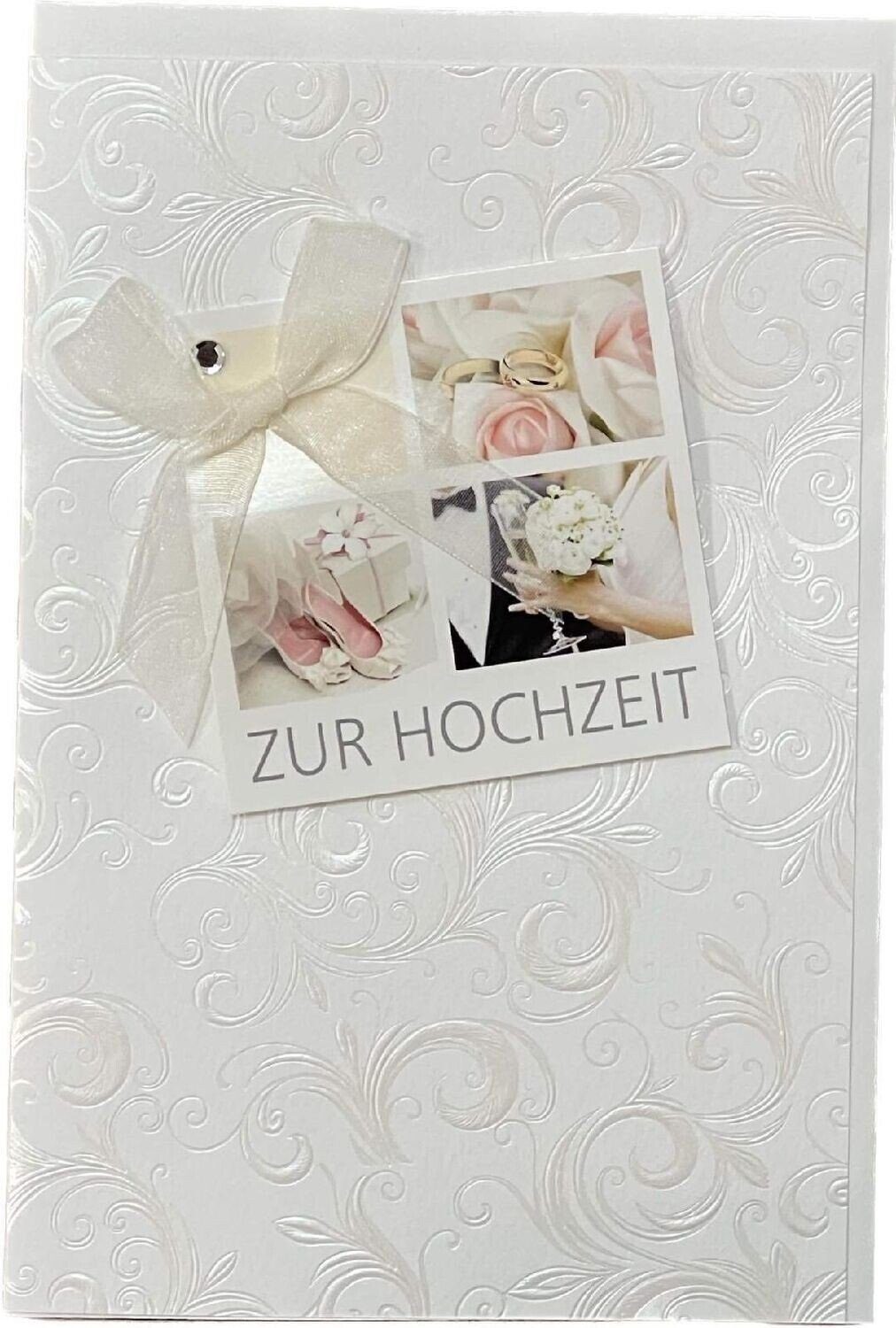 HOME FASHION Hochzeitskarte Umschlag Hochzeitskarte, - Hochzeit Zur Grußkarte inklusive