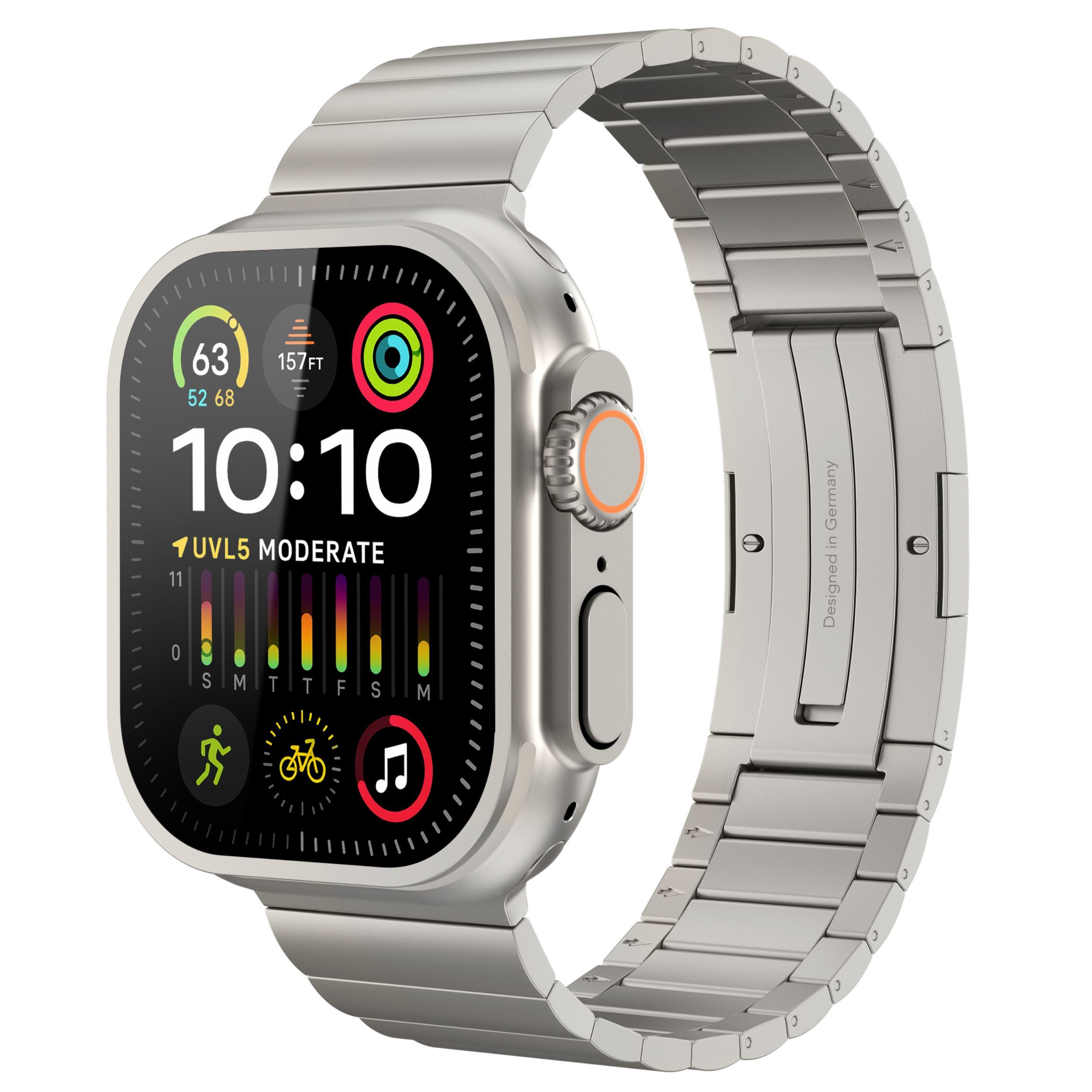 VONMÄHLEN Smartwatch-Armband Link Bracelet Pro