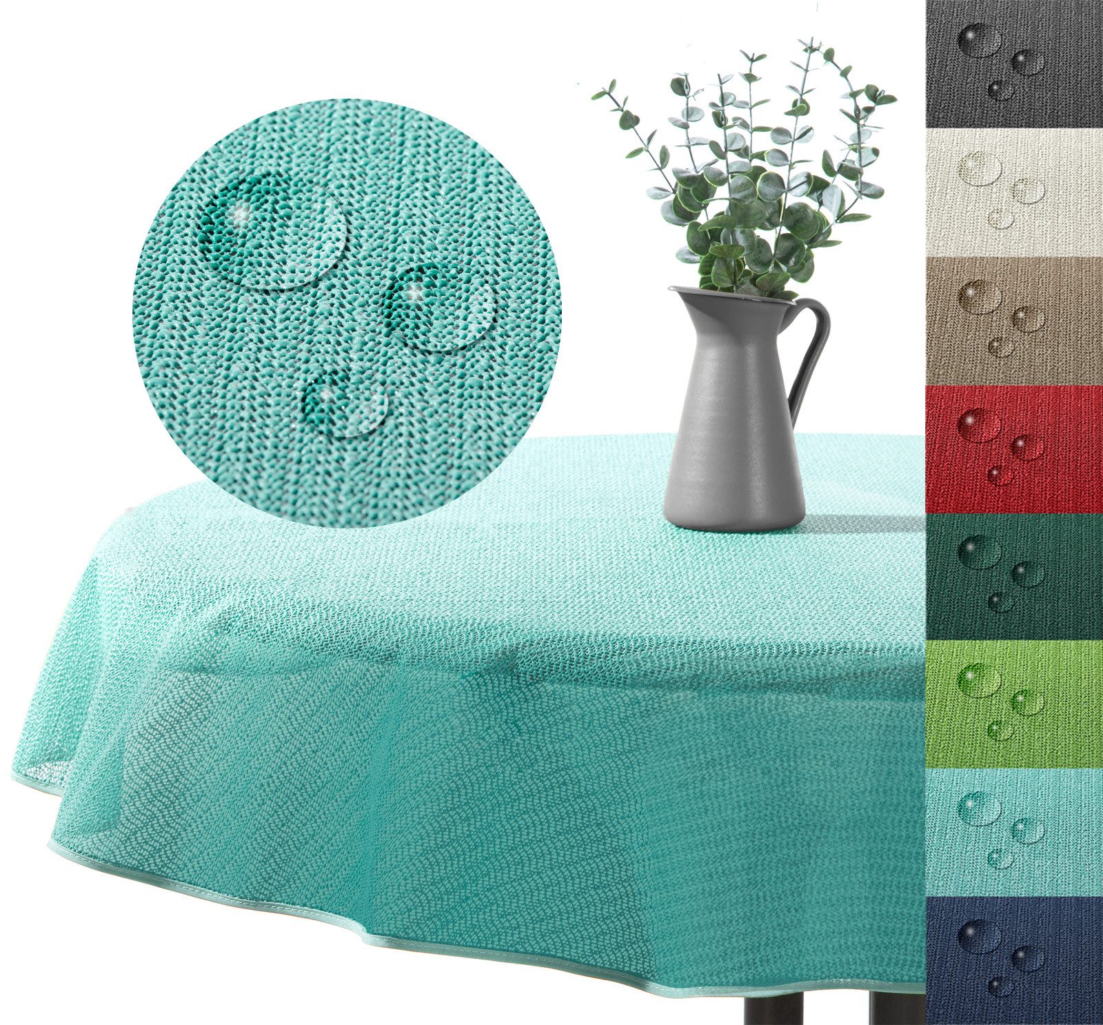 heimtexland Gartentischdecke Outdoor Tischdecke Garten Balkon Camping Tisch günstig online kaufen