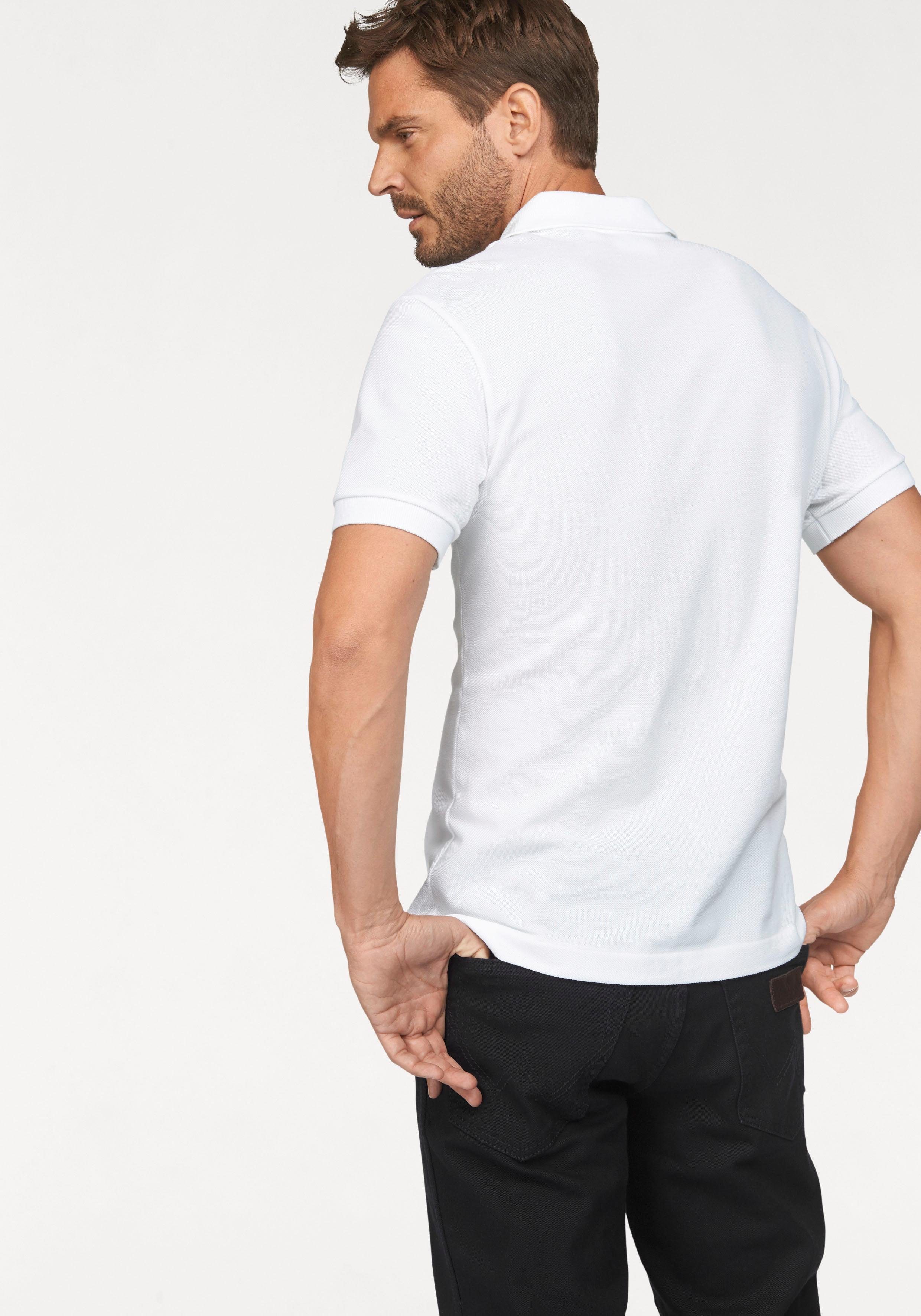 Lacoste Poloshirt (1-tlg) mit Knöpfen in Perlmuttoptik günstig online kaufen