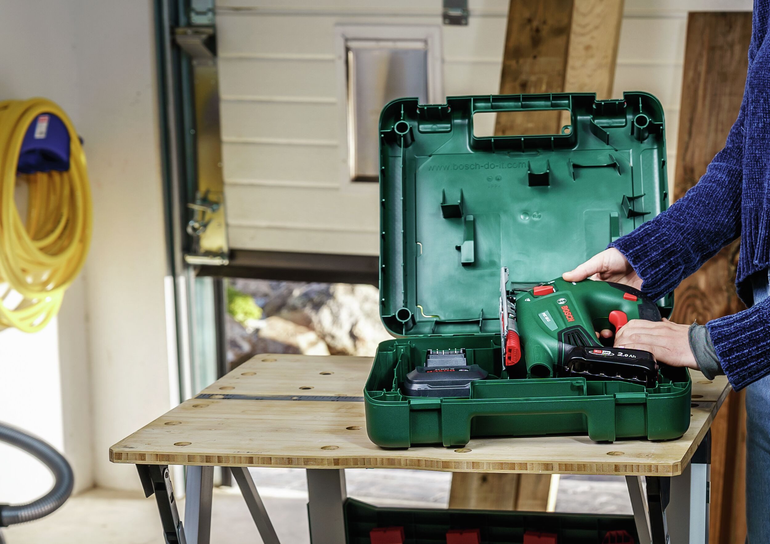 BOSCH Werkzeugkoffer, Aufbewahrungskoffer LSR